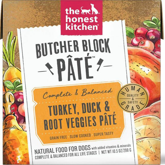 The Honest Kitchen Dog Butcher Block Pate Turkey and Duck 10,5 Oz