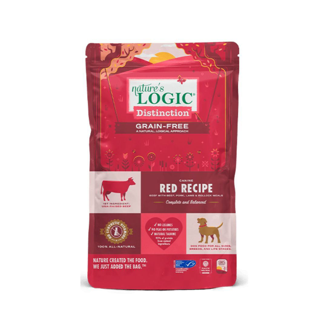 Natures Logic Dog Distinction Grain Free Red 4,4Lb
