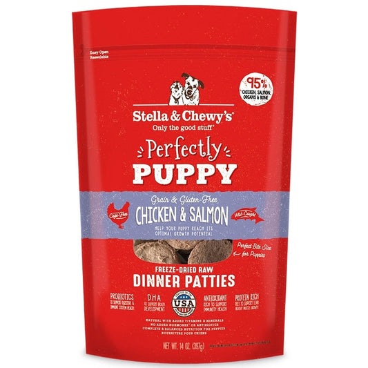 Stella And Chewys Dog Freeze Dried Puppy Chicken Salmon 5,5 oz,