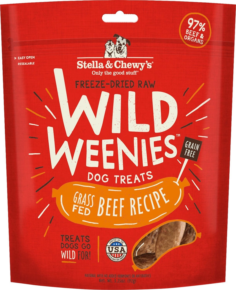 Stella And Chewys Dog Freeze Dried Weenie Beef 3,25 oz,