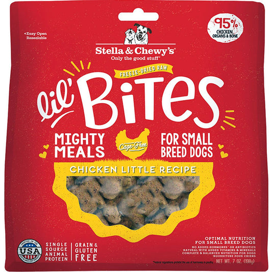 Stella And Chewys Dog Freeze-Dried Lil Bites Chicken 7 oz,