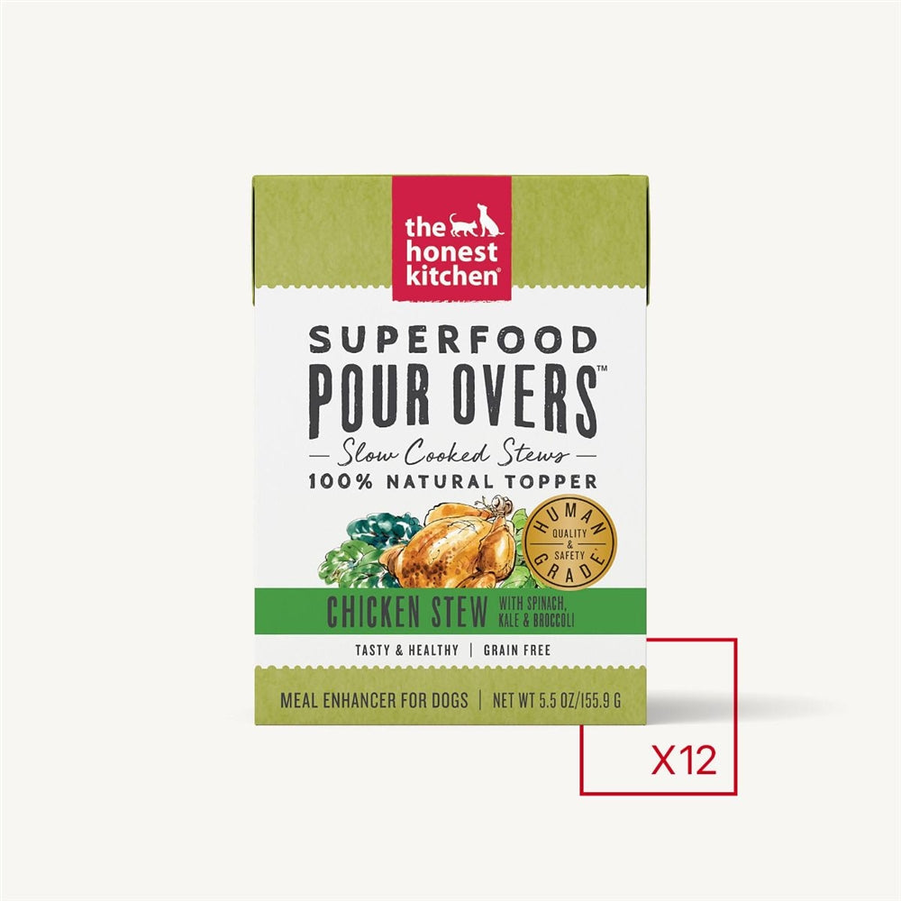 The Honest Kitchen Dog Pour Super Food Chicken 5,5 oz, (Case Of 12)
