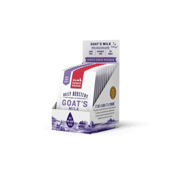 The Honest Kitchen Dog Cat Instant Goat Milk 12 Count