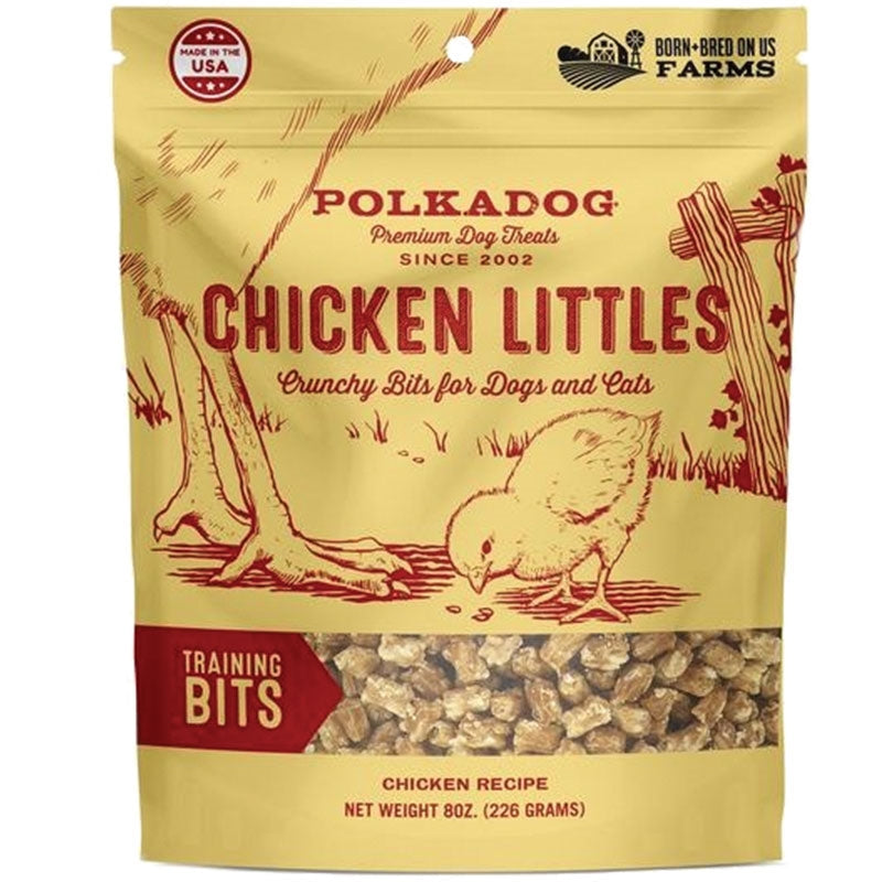 Polka Dog Bakery Dog Chicken Little Bites 8oz,