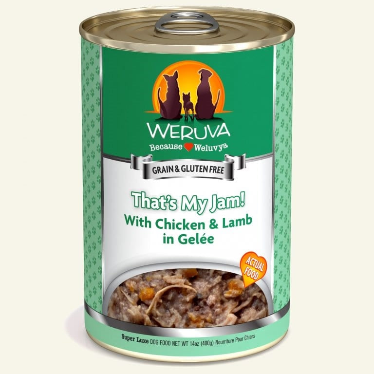 Weruva Dog Thats My Jam! with Chicken and Lamb in Gele 14oz, Case Of 12