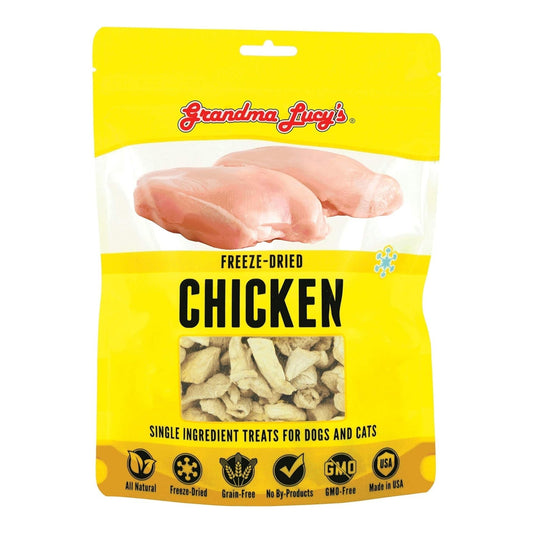 Grandma Lucys Dog Freeze Dried Chicken Treat 4 oz,,