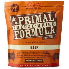 Primal Pet Foods Freeze Dried Dog Food 14oz, Beef