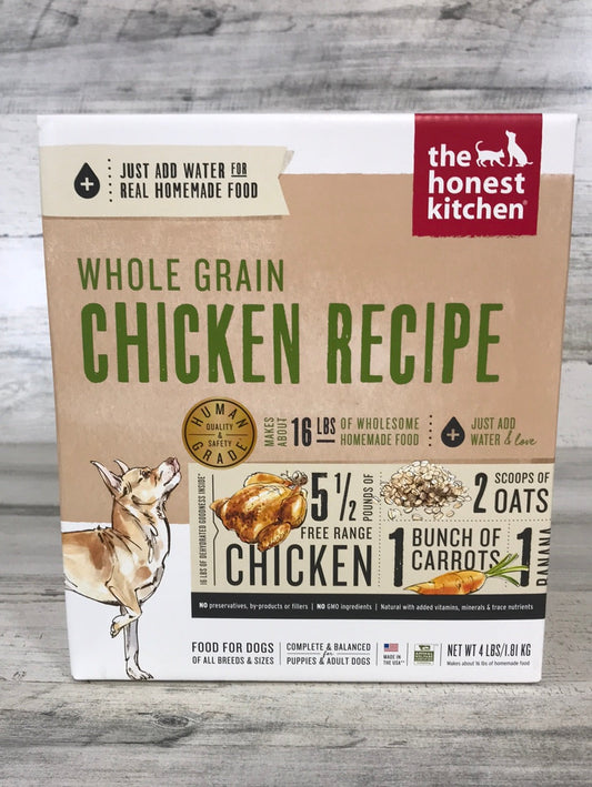 The Honest Kitchen Whole Grain Chicken Dehydrated Dog Food
