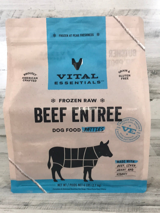 Vital Essential Beef Frozen Raw Dog Food