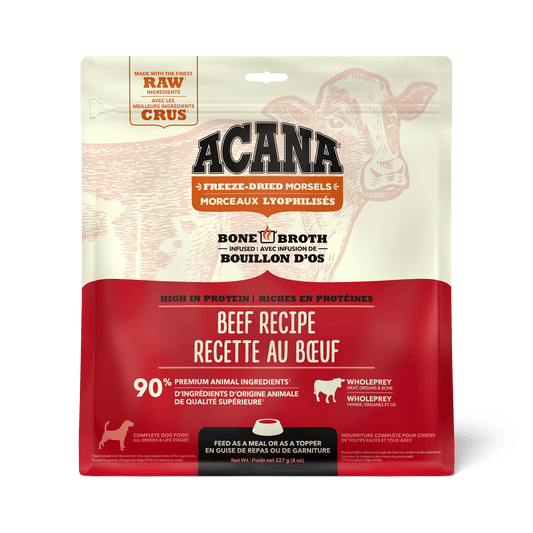 Acana Freeze-Dried Food Morsels Ranch-Raised Beef Recipe