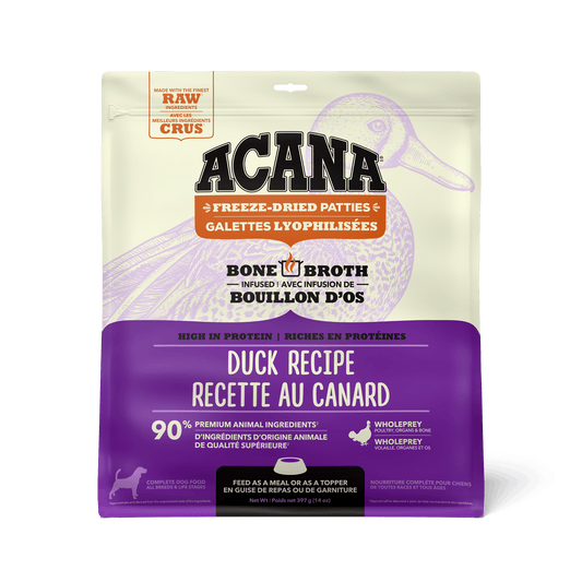Acana Freeze-Dried Food Patties Duck Recipe