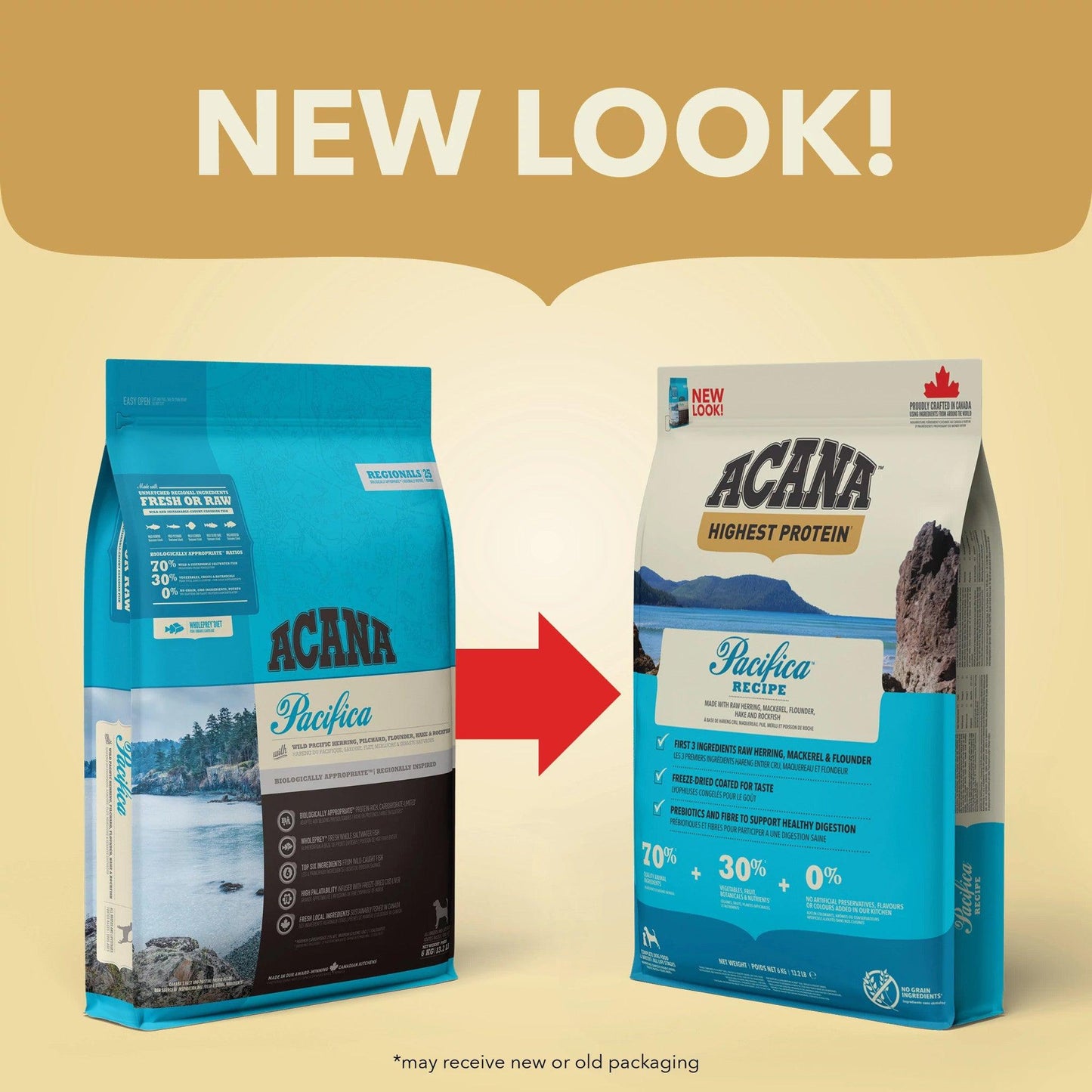 Acana Highest Protein Pacifica Dry Dog Food Recipe