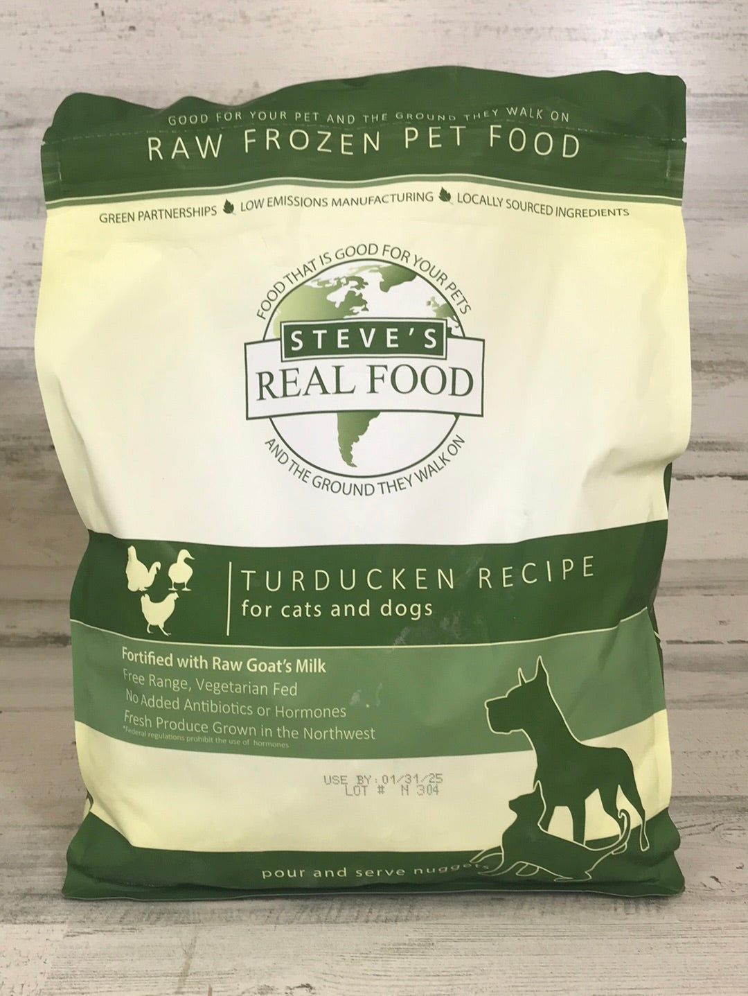 Steve's Real Food Turducken Diet Frozen Raw Dog Food