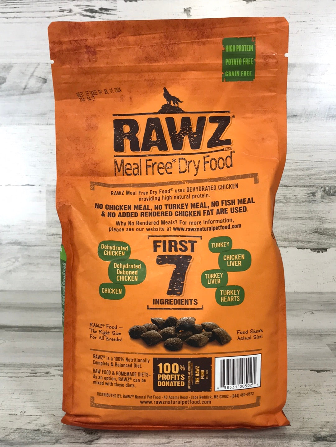 Rawz Dehydrated Chicken, Turkey & Chicken Recipe Dry Dog Food