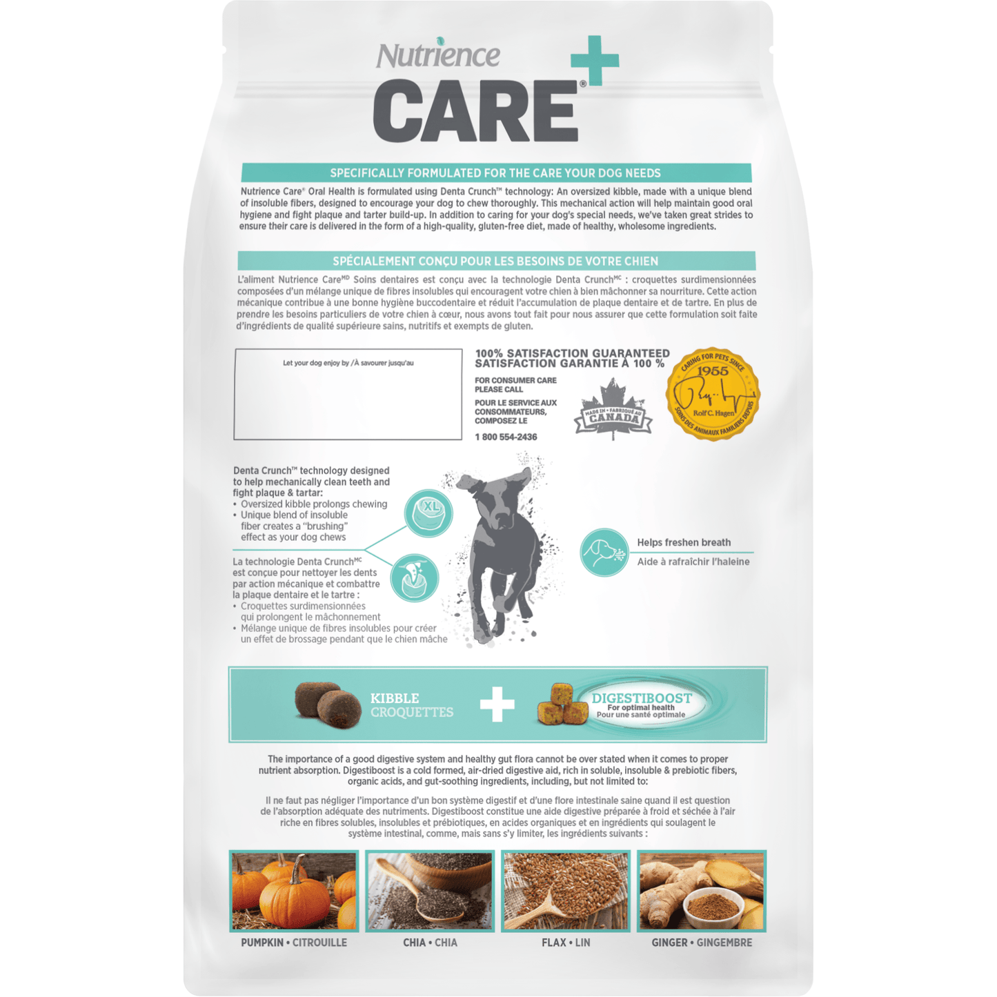 Nutrience Care Dog Food Oral Health