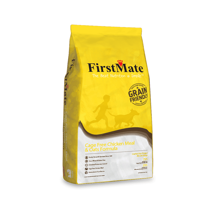 FirstMate Grain Friendly Cage-Free Chicken Meal & Oats Dog Food