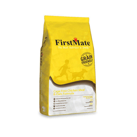 FirstMate Grain Friendly Cage-Free Chicken Meal & Oats Dog Food