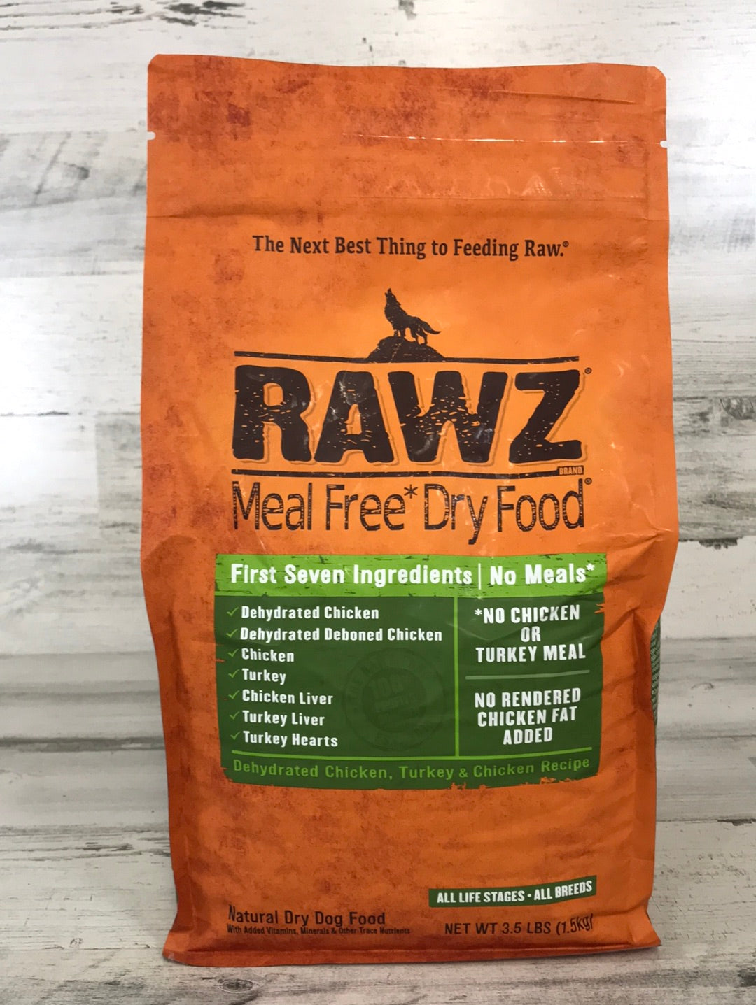 Rawz Dehydrated Chicken, Turkey & Chicken Recipe Dry Dog Food