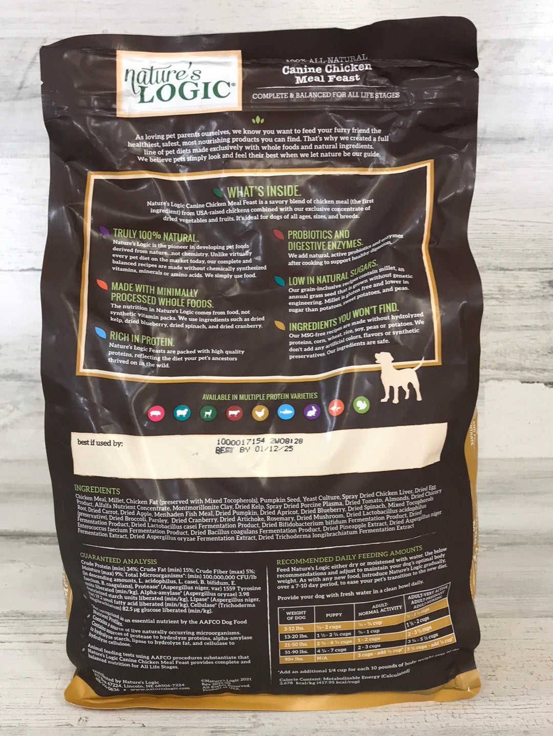 Nature's Logic Chicken Meal Feast Dry Dog Food
