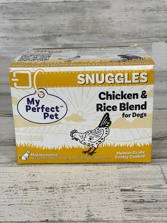 My Perfect Pet Frozen Snuggles Chicken & Rice Dog Food