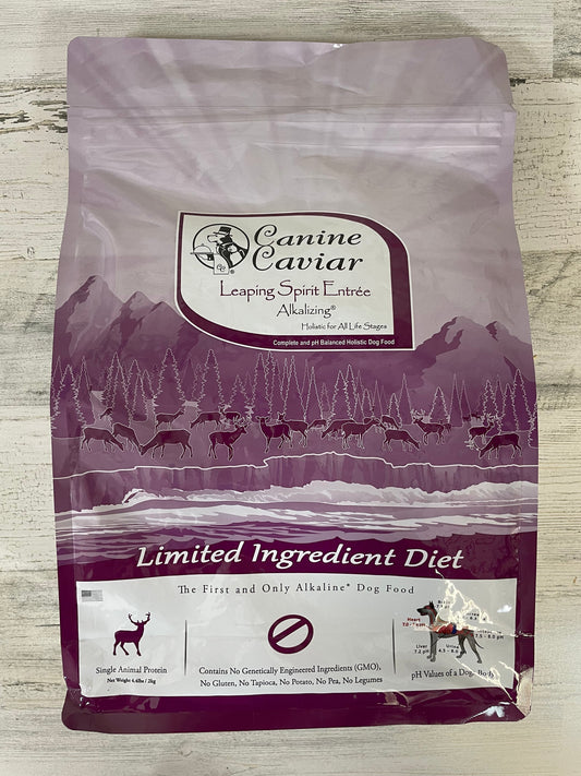 Canine Caviar Leaping Spirit Holistic Venison Dry Dog Food