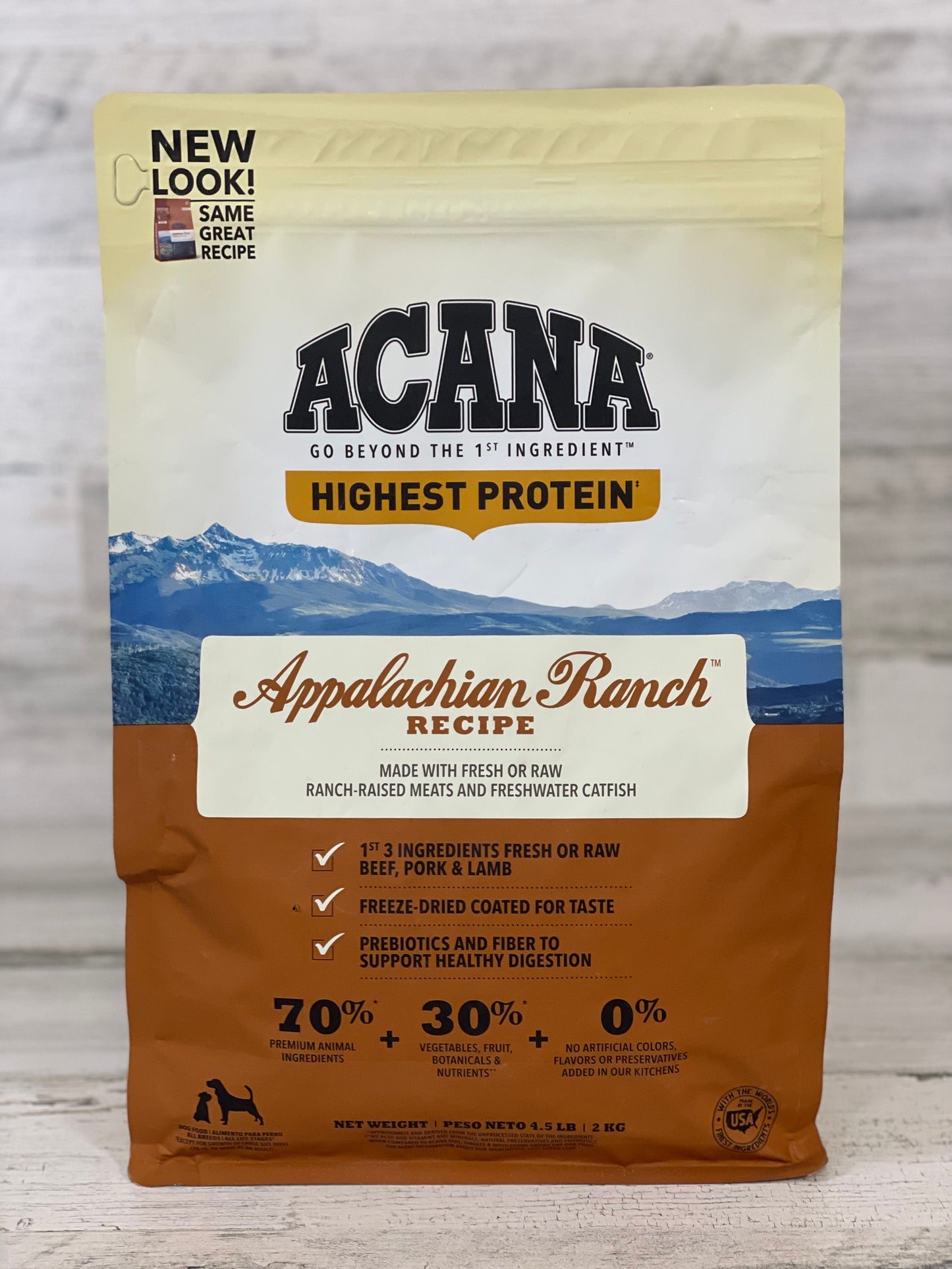 Acana Appalachian Ranch Grain Free Dry Dog Food