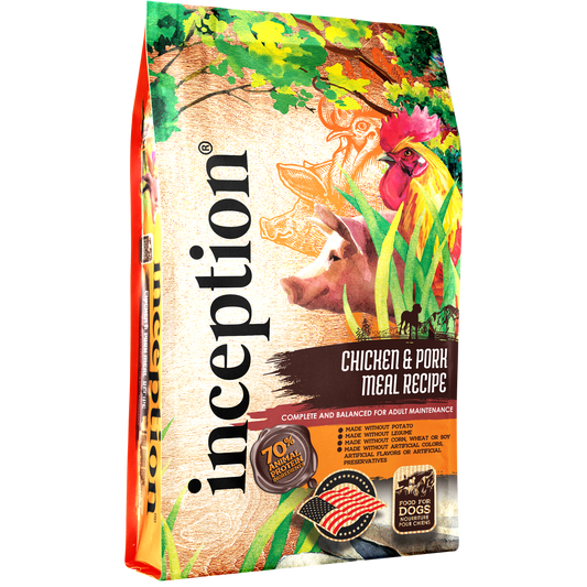 Inception Dog Food Legume Free Chicken & Pork Recipe