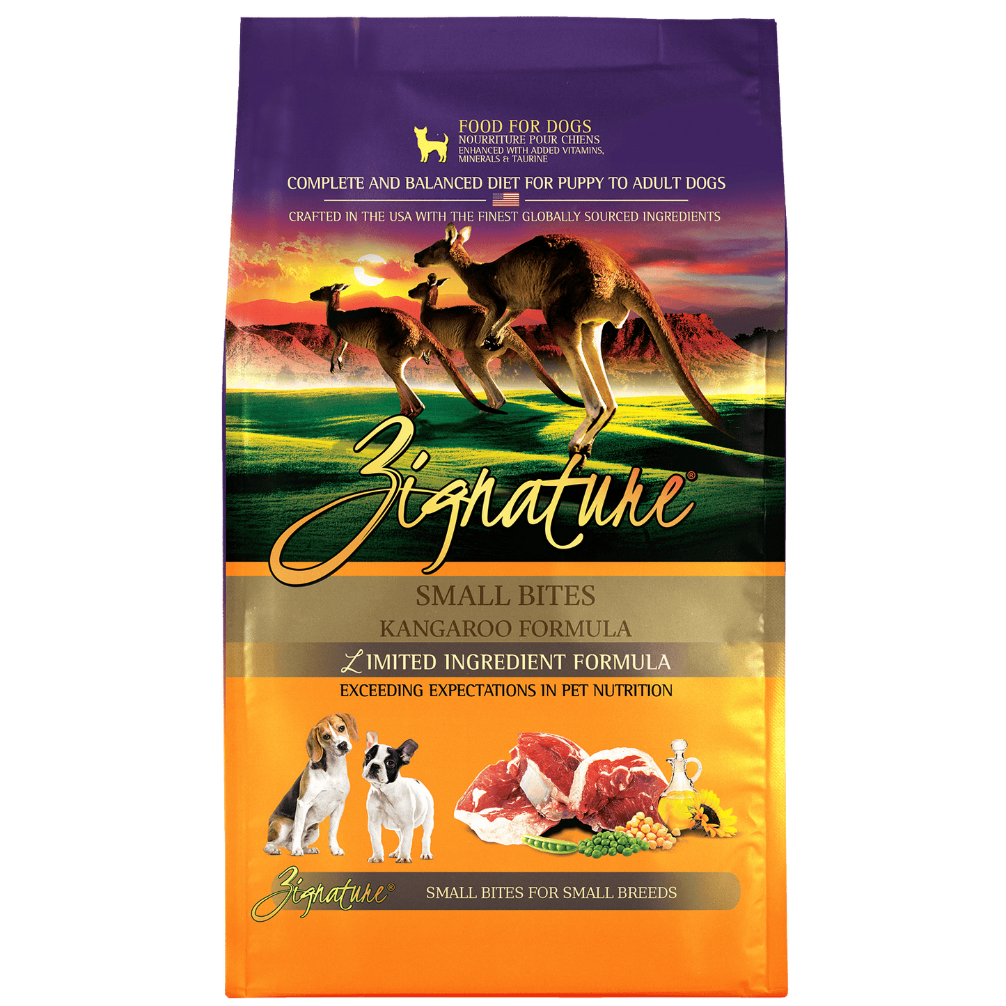 Zignature Limited Ingredient Formula Kangaroo Small Bites
