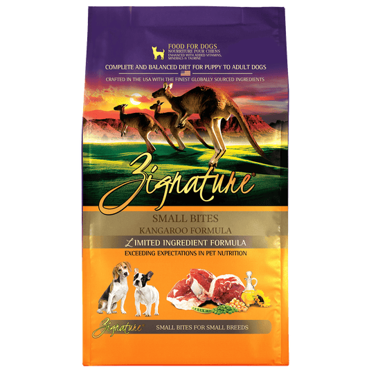 Zignature Limited Ingredient Formula Kangaroo Small Bites