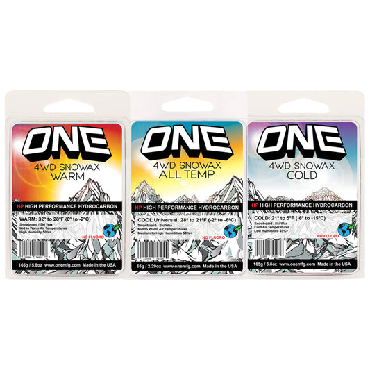 4WD Warm, Cool/All Temp, Cold 165g x 3 = 495g W24
