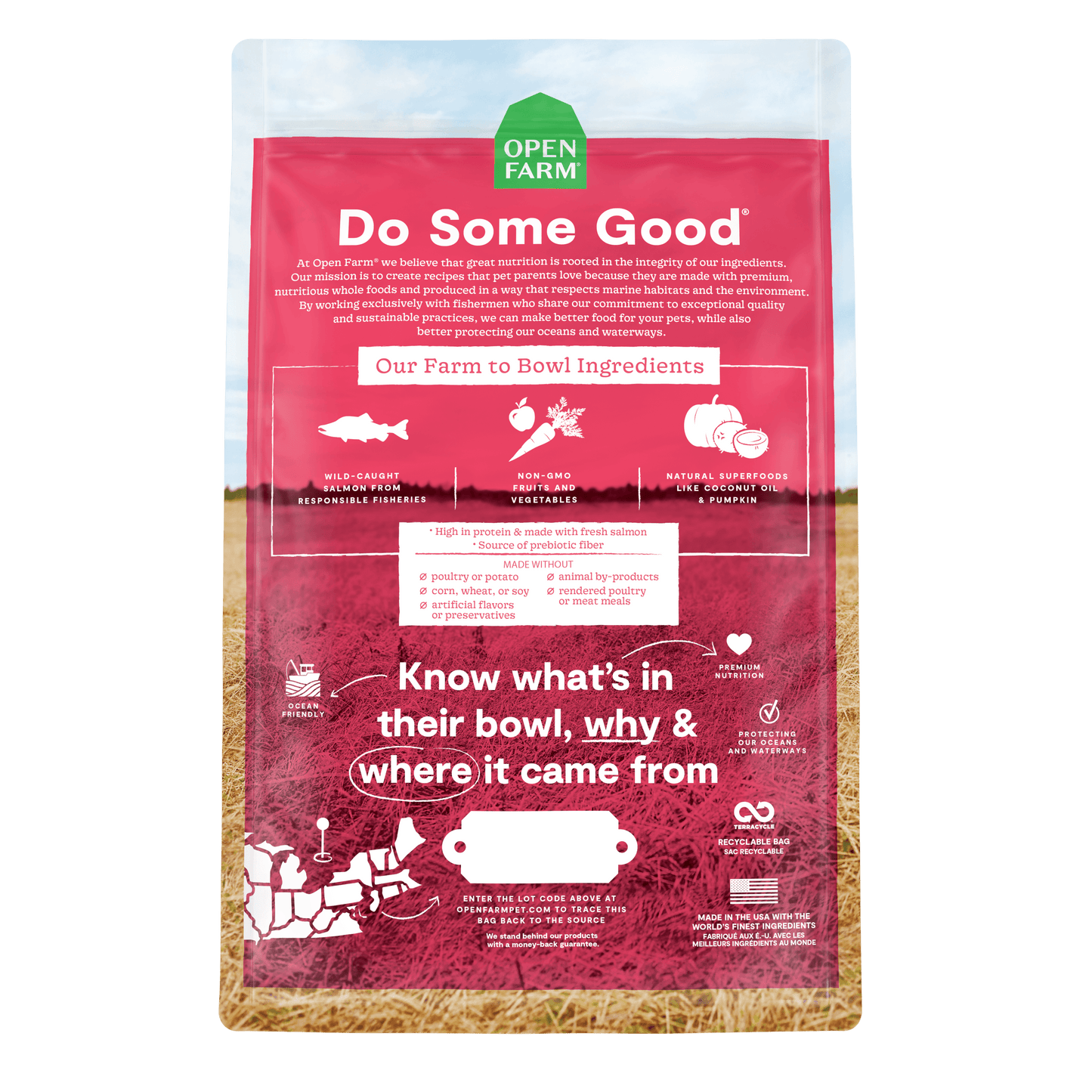 Open Farm Dog Food Wild Caught Salmon