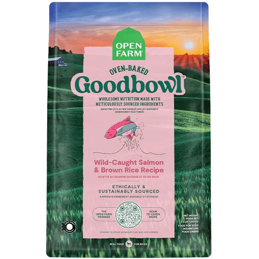 Open Farm GoodBowl Wild-Caught Salmon & Brown Rice Recipe for Dogs