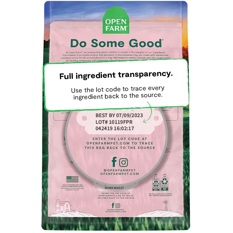 Open Farm GoodBowl Wild-Caught Salmon & Brown Rice Recipe for Dogs