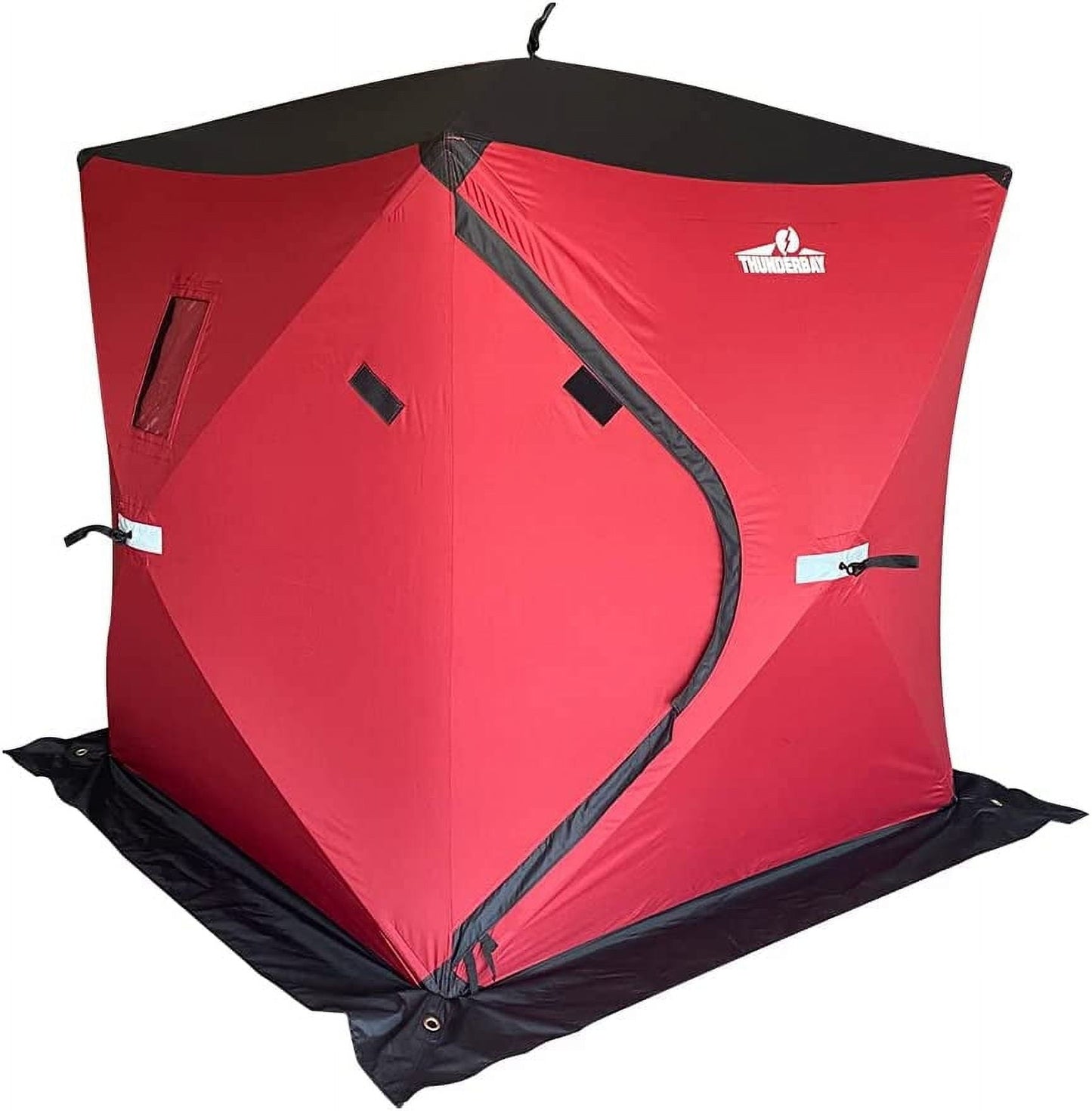 THUNDERBAY Ice Cube Series Pop-Up Portable 2-3 Person Ice Fishing Shelter