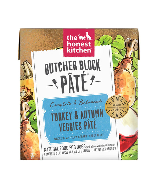 Turkey & Autumn Veggies Pâté Wet Dog Food - Case of 6