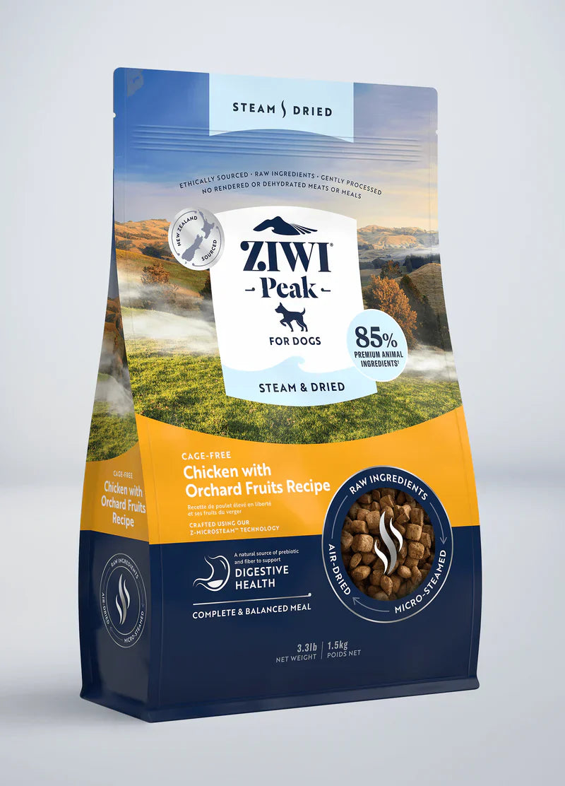 Ziwi Peak Steam-Dried Chicken w/Orchard Fruits