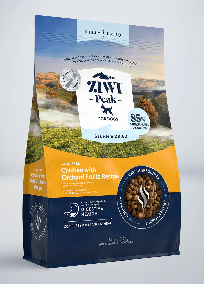 Ziwi Peak Steam-Dried Chicken w/Orchard Fruits