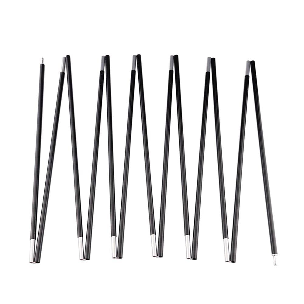 BRILLIANCE4U Tent Poles Replacement, Pre-Assembled 7001 Aluminum Tent Pole, 0.33”/8.5Mm, 176.7 in /14F' 8.7" 1 Pole Pack