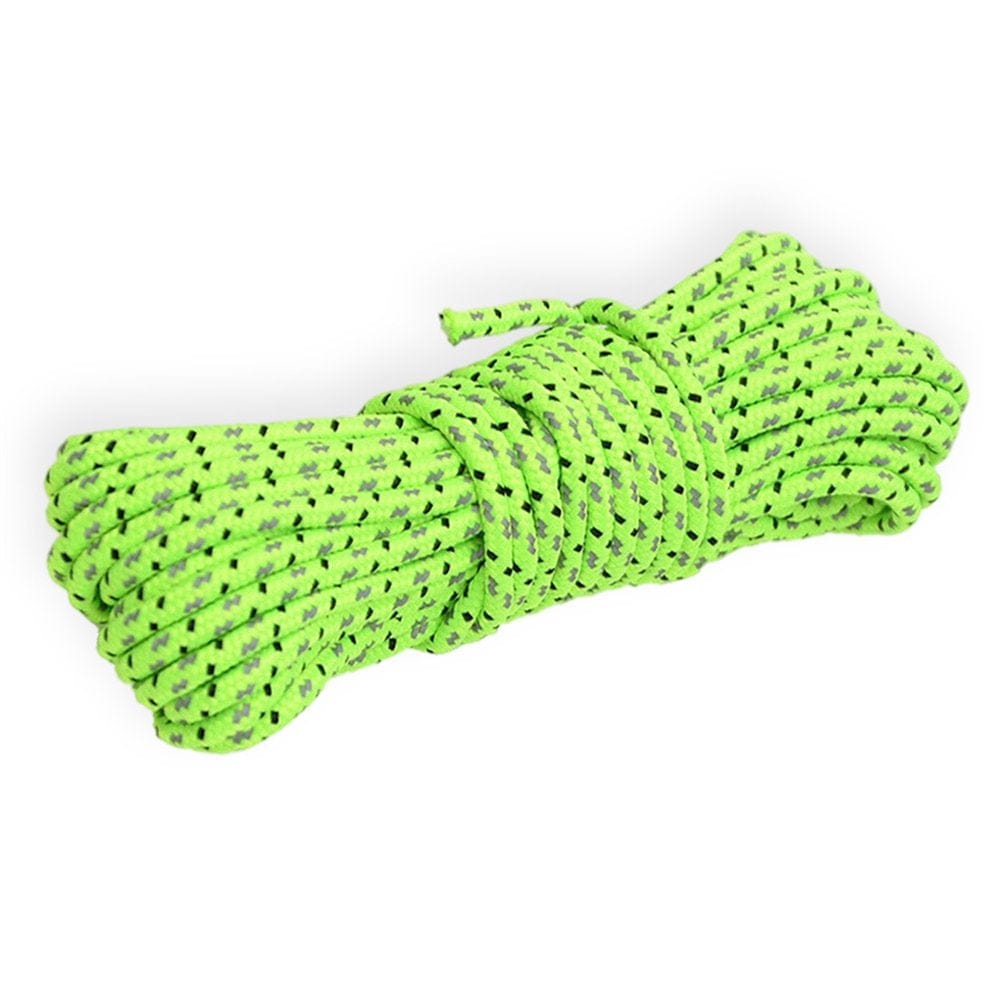 Camping Rope Tent Shelter Poles Cord Portable Mountaineering Rescue Paracord Backpacking Campers Survival Equipment Utility