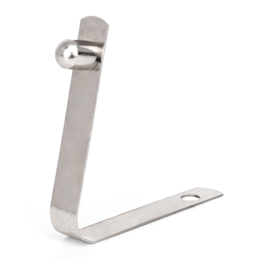 Carevas 6Pcs Kayak Paddle Spring Clips Tent Pole Clips Push Button Spring Snap Clip Locking Tube Pin