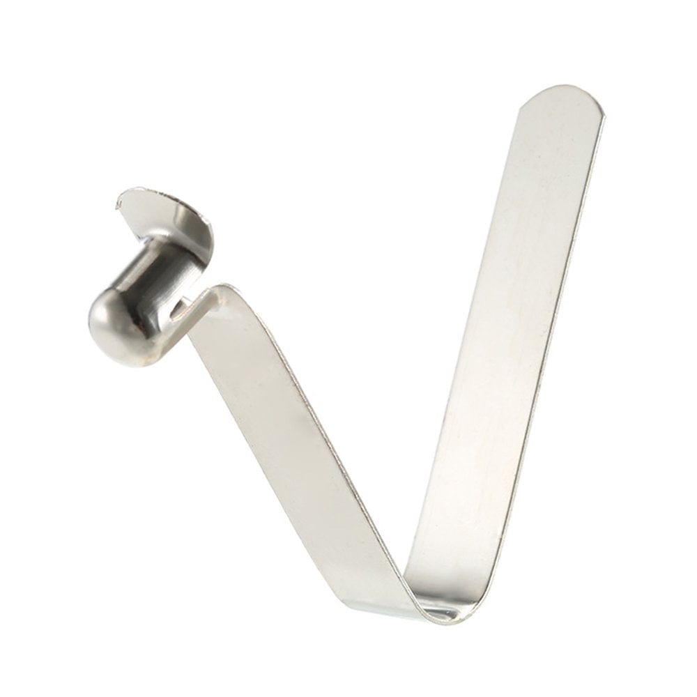 Carevas 6Pcs Kayak Paddle Spring Clips Tent Pole Clips Push Button Spring Snap Clip Locking Tube Pin