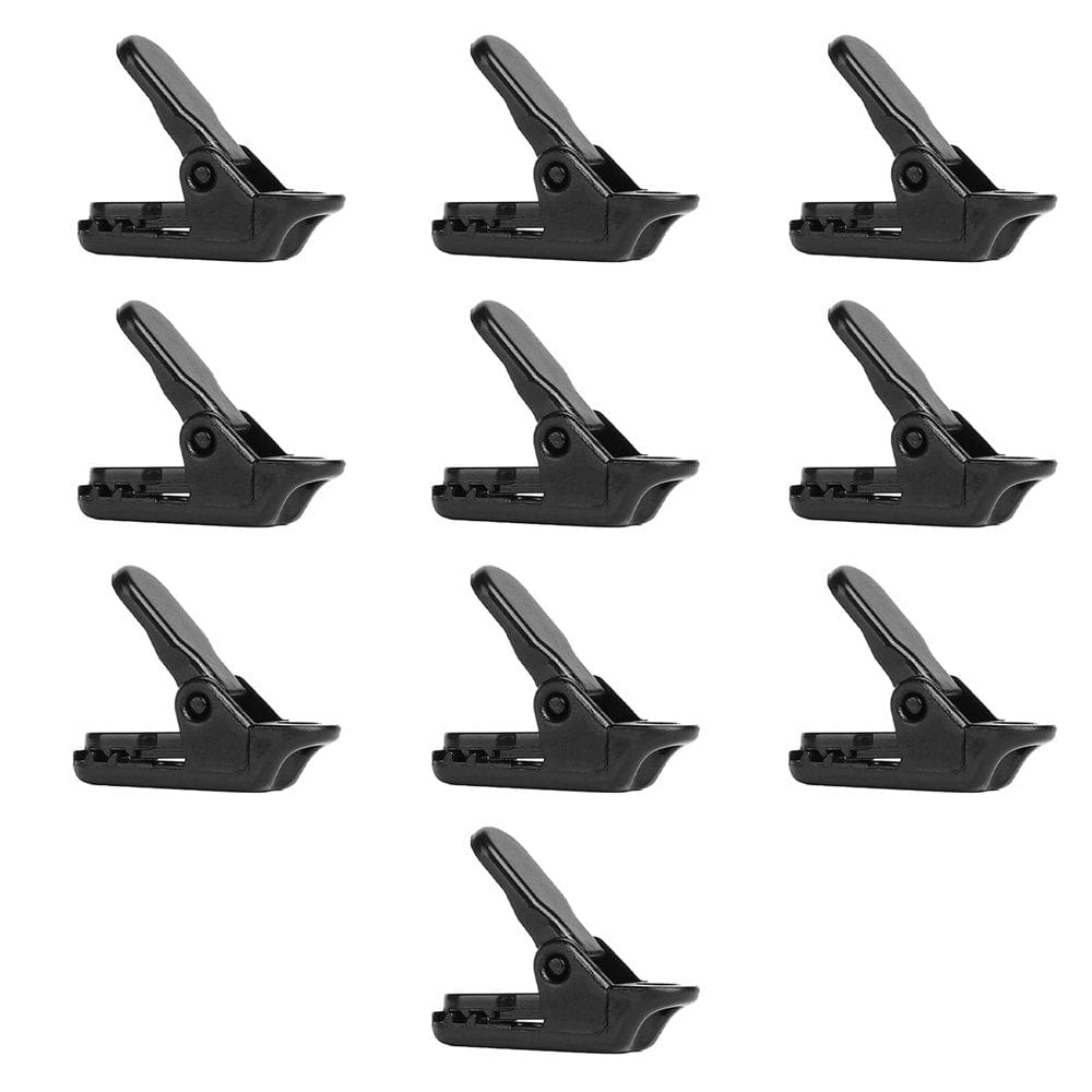 Cheers.Us 10Pcs Tarp Clamps Heavy Duty Lock Grip Tarp Clips Tent Clip Car Awning Pool Tarp Car Awning Tent Clamping Clip for Tarps Car Awnings Outdoor Camping Caravan Canopies Swimming Pool Cover
