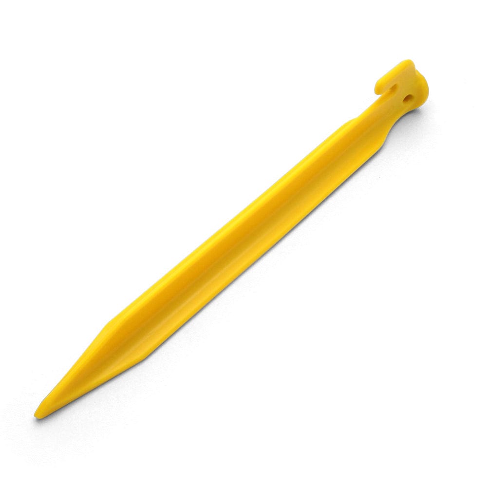 Coghlan'S 9" ABS Plastic Tent Pegs - 6 Pack with No-Slip Hook, Secure Tents & Awnings