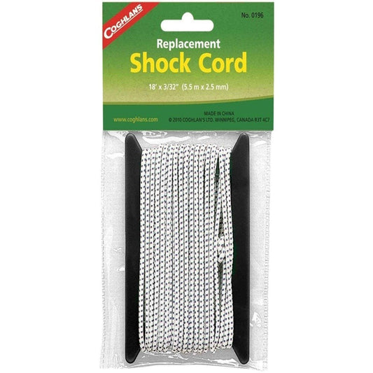 Coghlans Replacement Shock Cord for Tents - Coghlans 0196 18 Ft. X 3/32 Inch 2 Pack