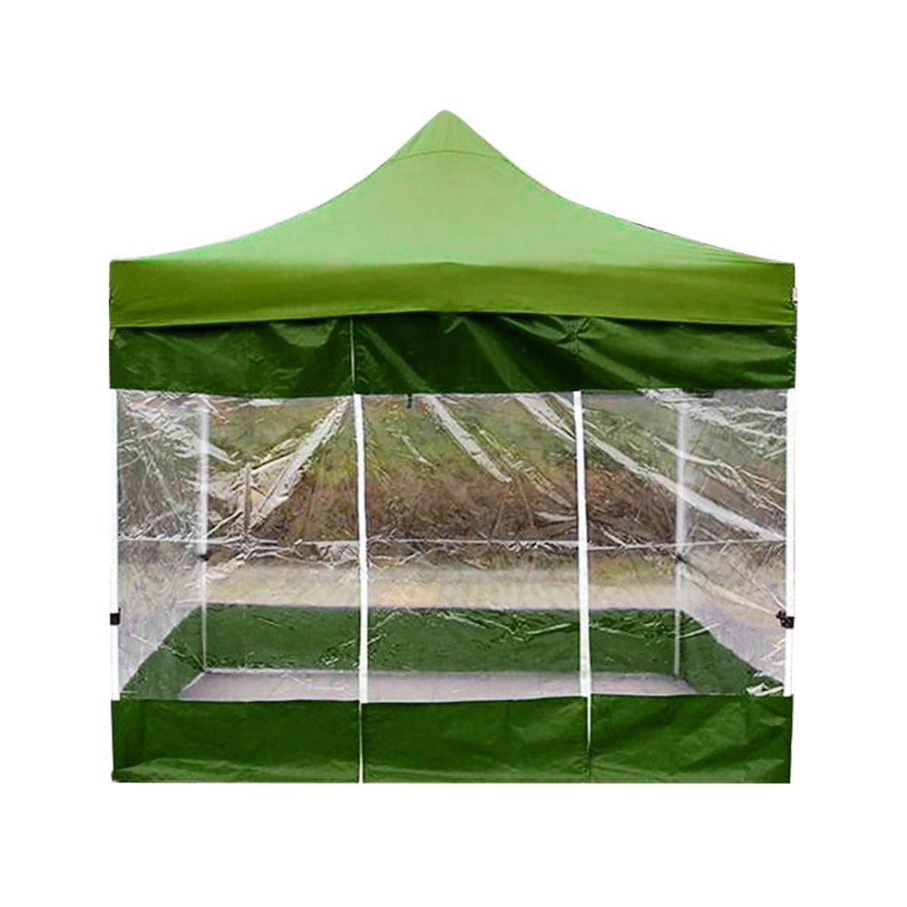Egmy Outdoor Tent 210D Oxford Waterproof Rainproof Shade Cloth 3X2 Meters Green One Size