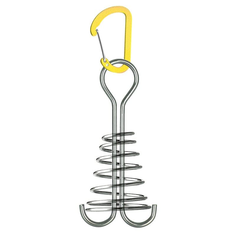 Falaiwang Outdoor Camping Tent Rope Buckle Hook Pallet Accessories with Carabiner Spring