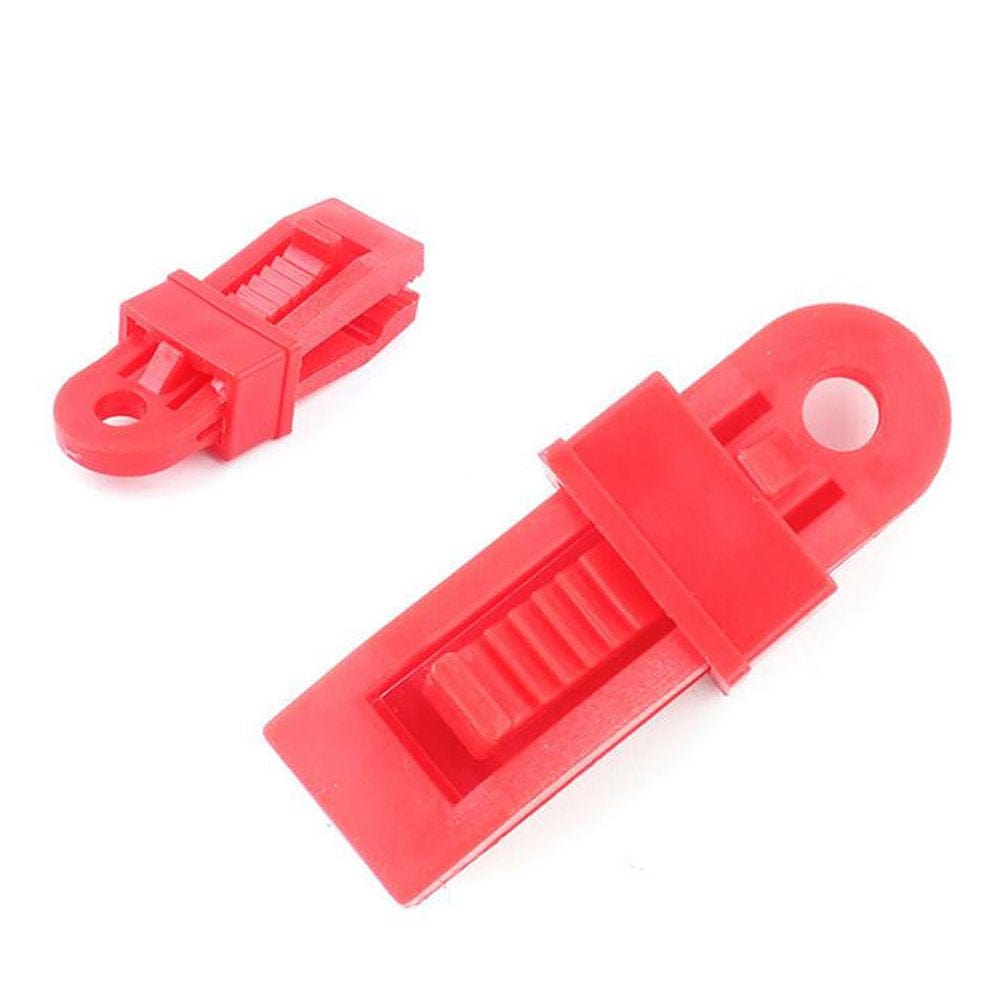 Fardo Outdoor Tent Awning Clip Windproof Solid Color Clamp PP Fixed Buckle Camping Accessories