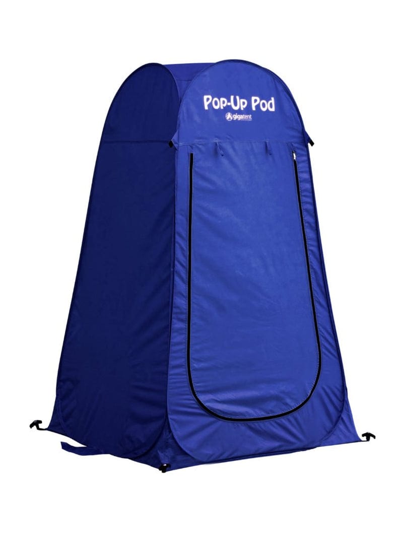 Gigatent 1-Person Pop up Privacy Tent for Camping Changing Room, Portable Shower Station (Navy)