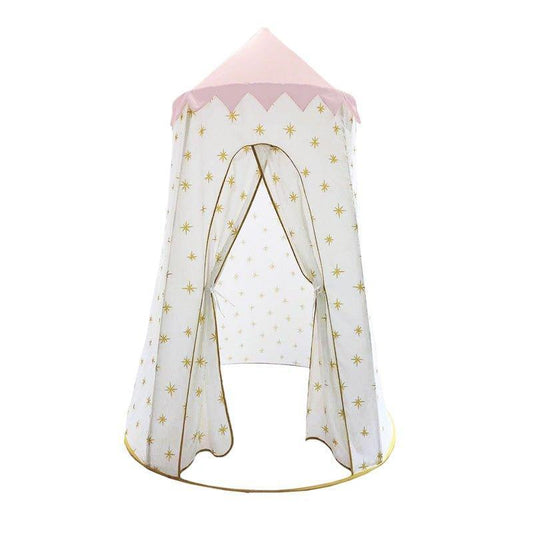 Gold and Pink Starburst Pop Up Playhouse Toy for Kids