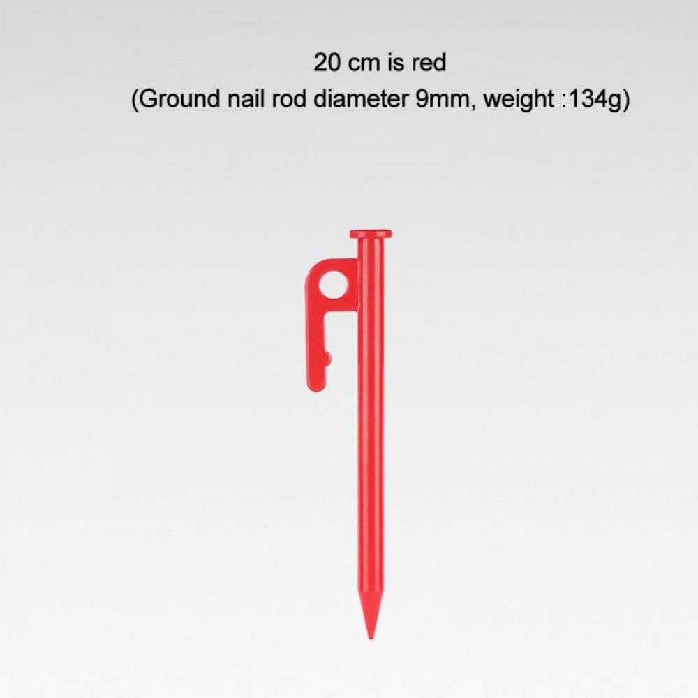 Greyghost 1Pc Tent Pegs High Hardness Camping Pegs Tent Accessories Green 20Cm/7.87"